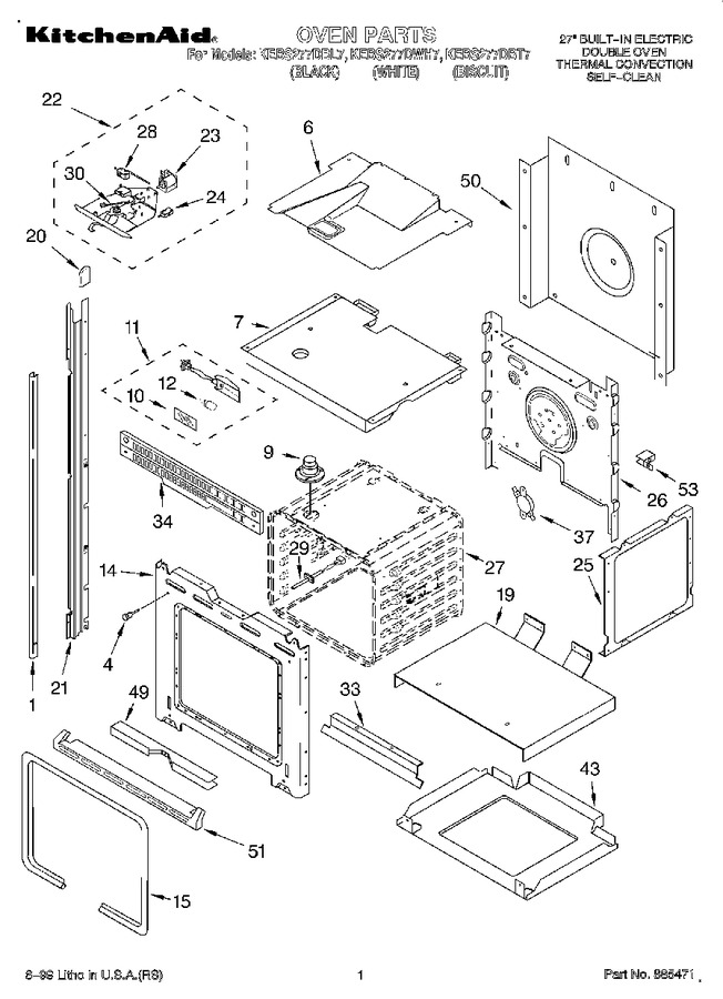 Diagram for KEBS277DBL7