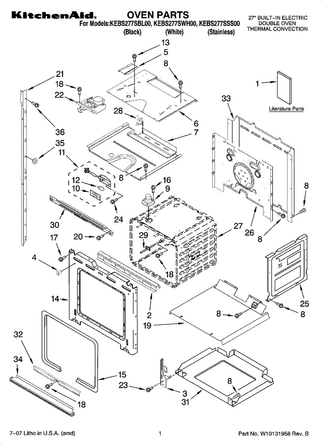 Diagram for KEBS277SBL00