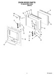 Diagram for 03 - Oven Door Parts