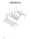 Diagram for 02 - Control Panel, Lit/optional