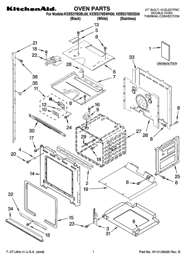 Diagram for KEBS278SWH00