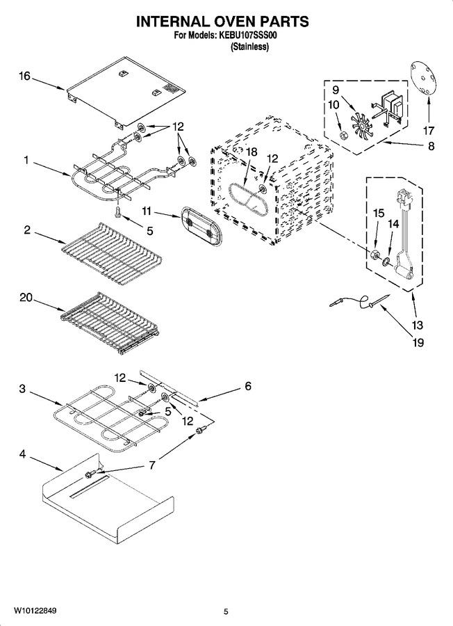 Diagram for KEBU107SSS00