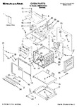 Diagram for 01 - Oven Parts