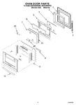 Diagram for 03 - Oven Door Parts