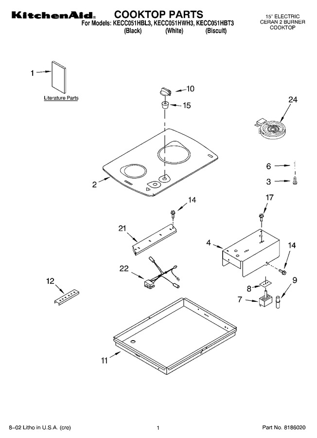 Diagram for KECC051HBT3