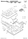 Diagram for 01 - Cooktop Parts, Optional Parts