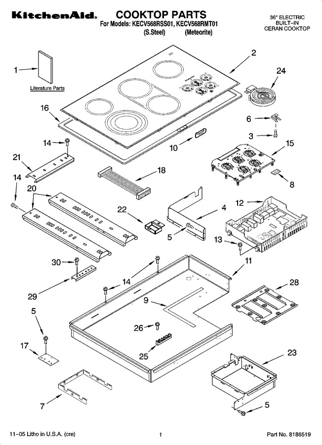 Diagram for KECV568RSS01