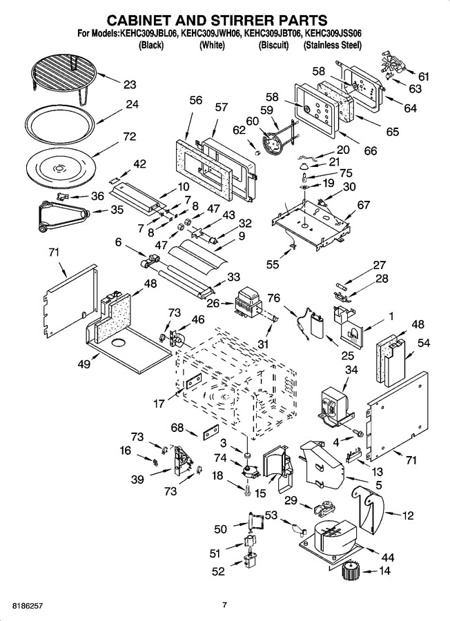 Diagram for KEHC309JWH06