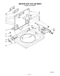 Diagram for 07 - Washer Top And Lid