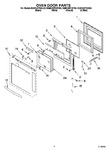 Diagram for 03 - Oven Door Parts