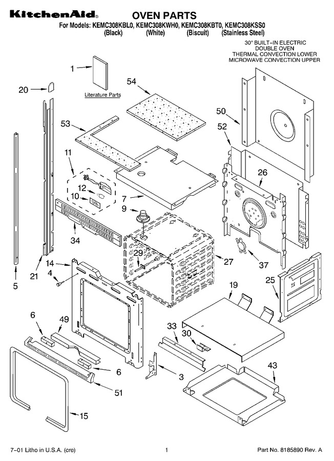 Diagram for KEMC308KWH0