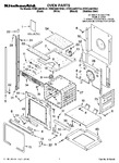 Diagram for 01 - Oven Parts