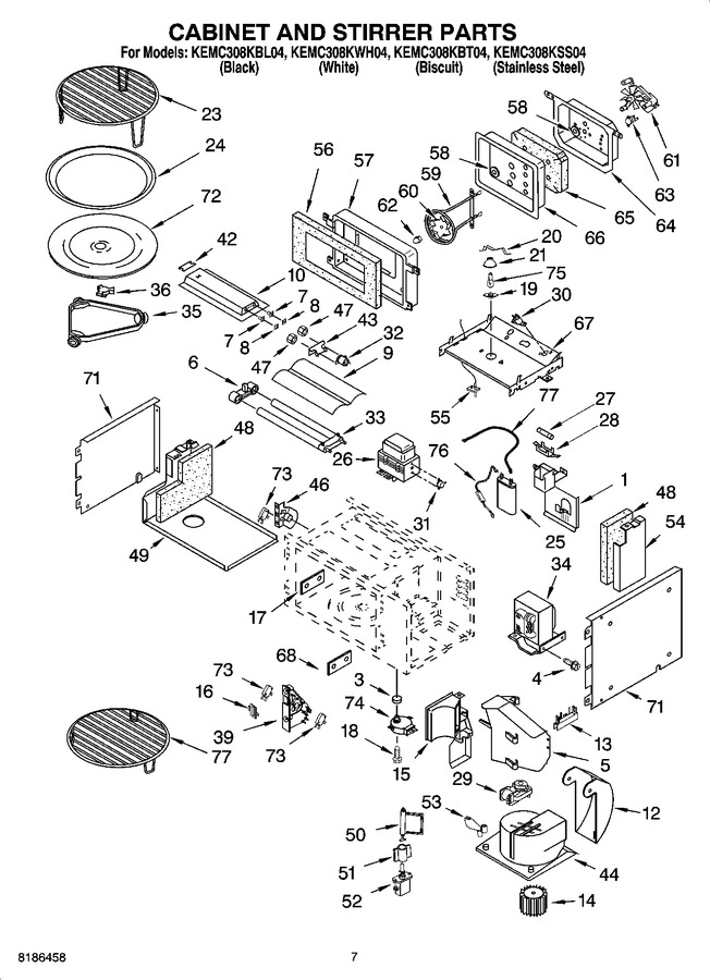 Diagram for KEMC308KWH04