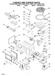 Diagram for 06 - Cabinet And Stirrer Parts