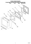 Diagram for 03 - Oven Door Parts