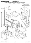 Diagram for 01 - Oven Parts