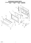 Diagram for 09 - Microwave Door Parts, Optional Parts