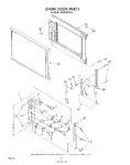 Diagram for 06 - Microwave Oven Door , Literature And Optional