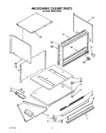 Diagram for 02 - Microwave Cabinet