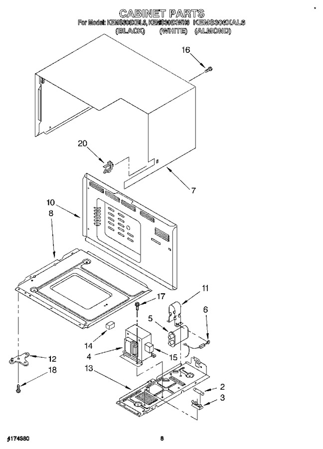 Diagram for KEMS306XWH6