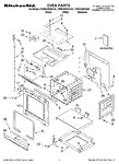 Diagram for 01 - Oven Parts