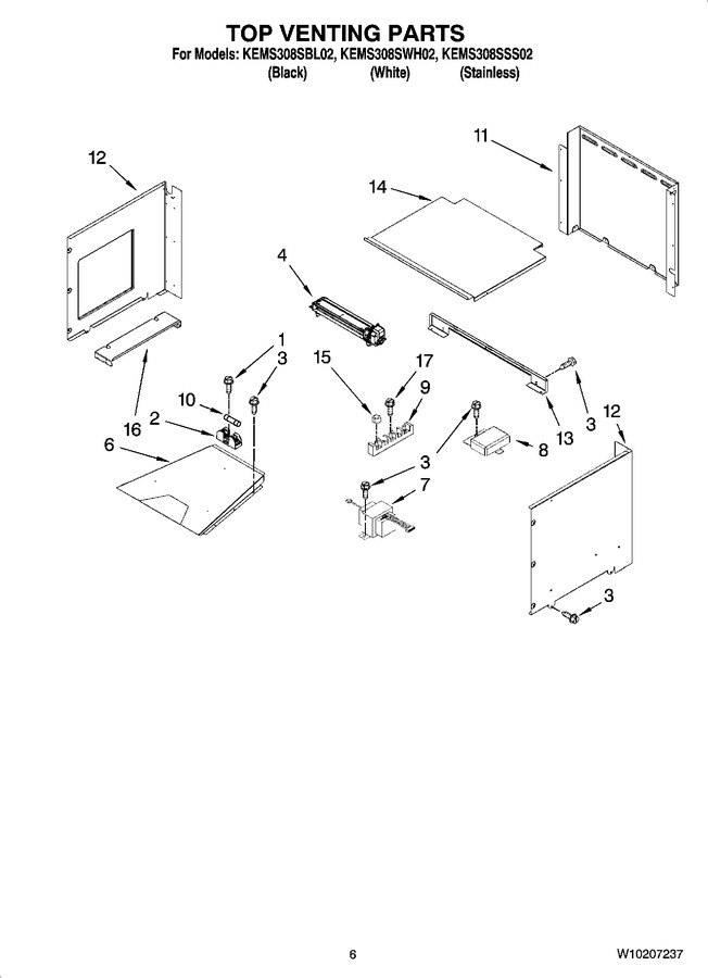 Diagram for KEMS308SWH02