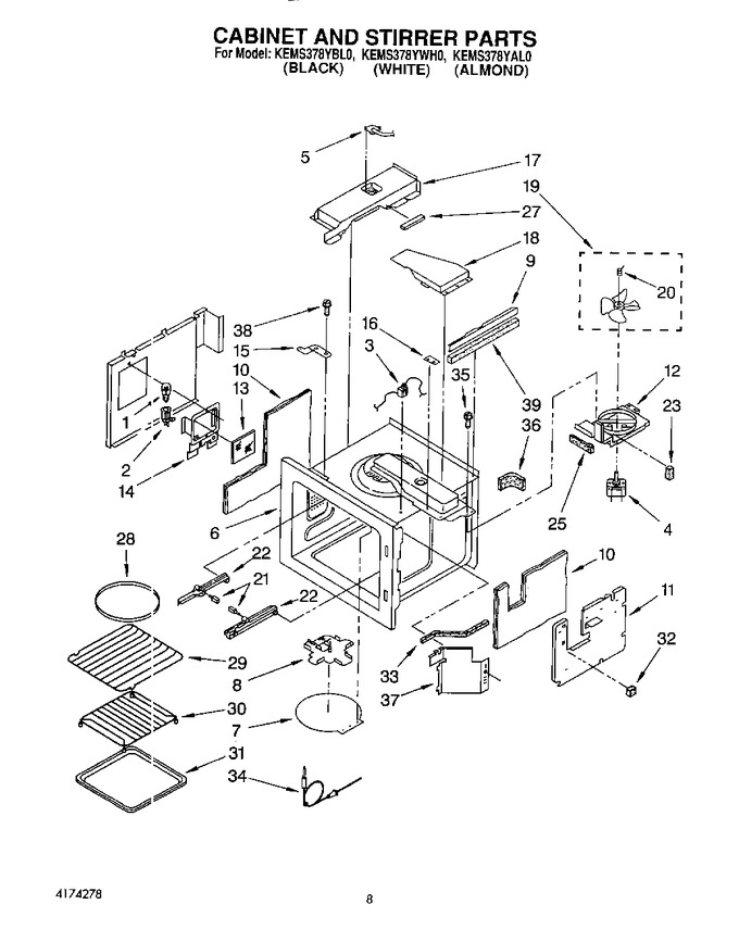 Diagram for KEMS378YWH0