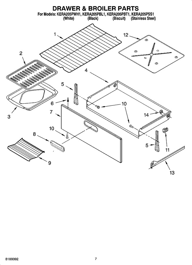 Diagram for KERA205PSS1