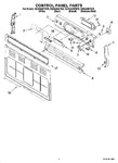 Diagram for 02 - Control Panel Parts