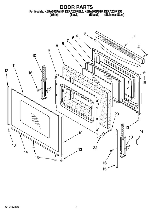 Diagram for KERA205PBT5