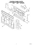 Diagram for 02 - Control Panel Parts