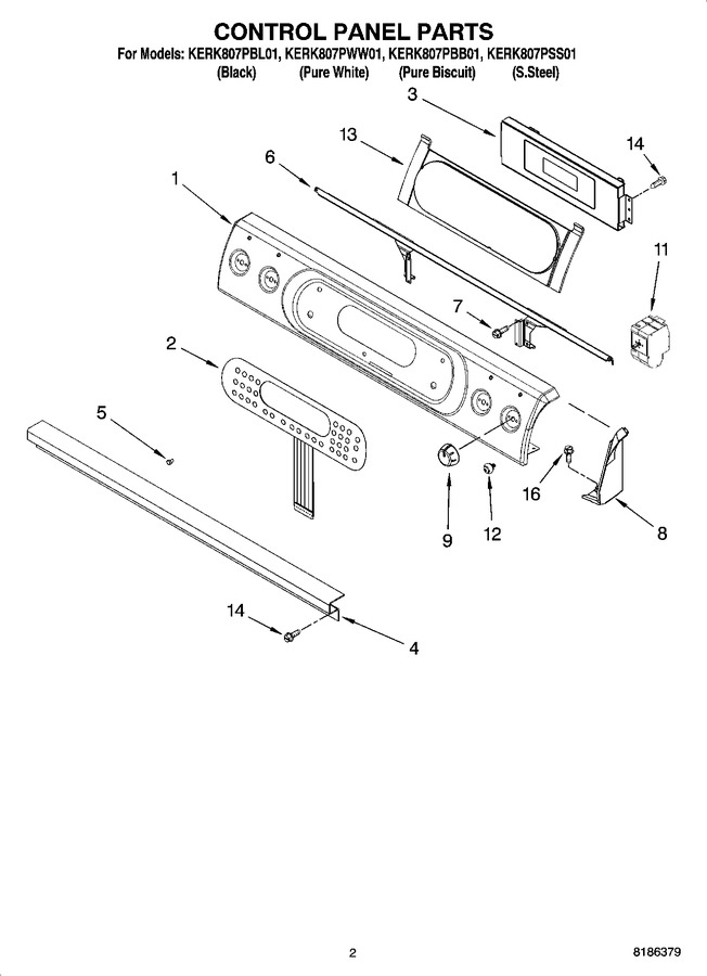 Diagram for KERK807PSS01