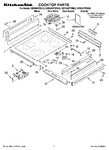 Diagram for 01 - Cooktop Parts