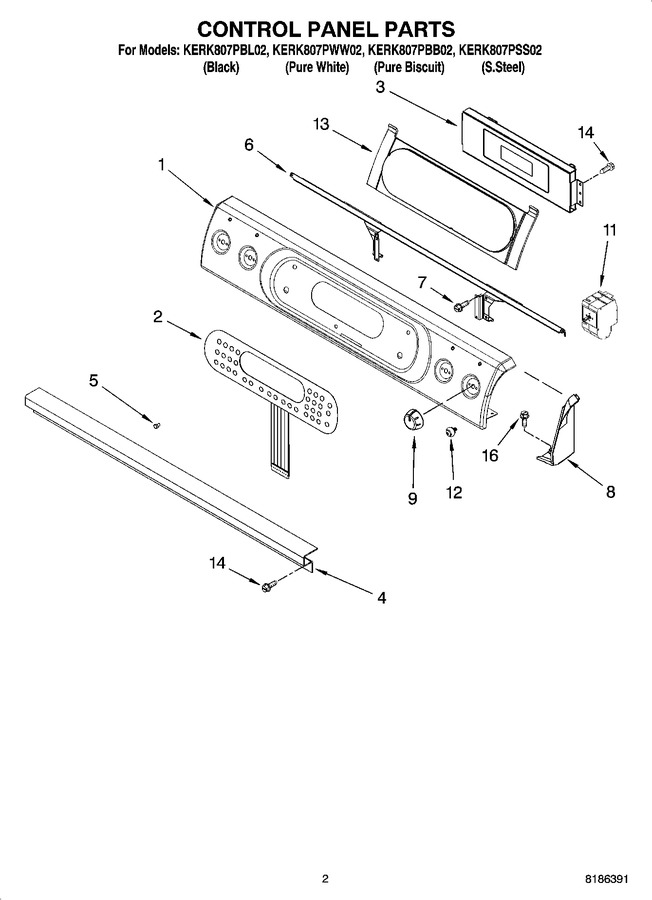 Diagram for KERK807PBL02