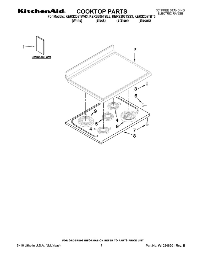 Diagram for KERS205TWH3