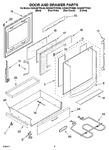 Diagram for 04 - Door And Drawer Parts