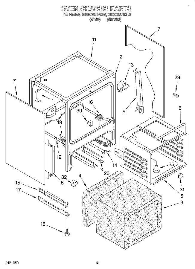 Diagram for KESC307BWH6