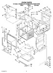 Diagram for 02 - Oven Parts