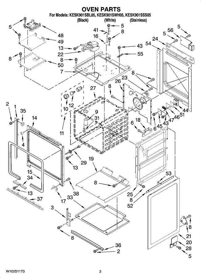 Diagram for KESK901SWH05