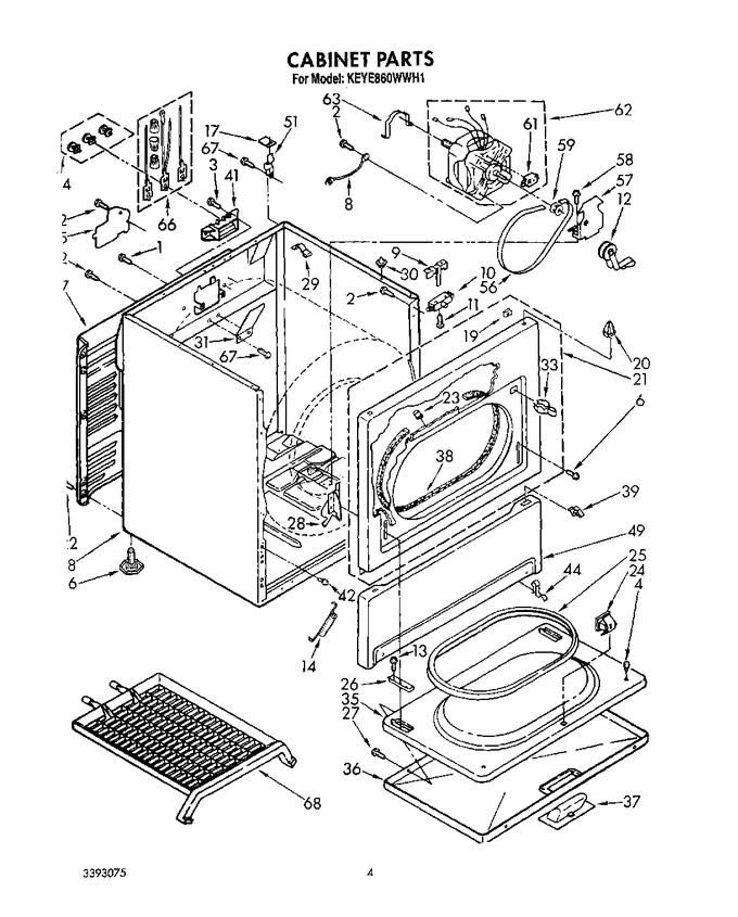 Diagram for KEYE860WAL1