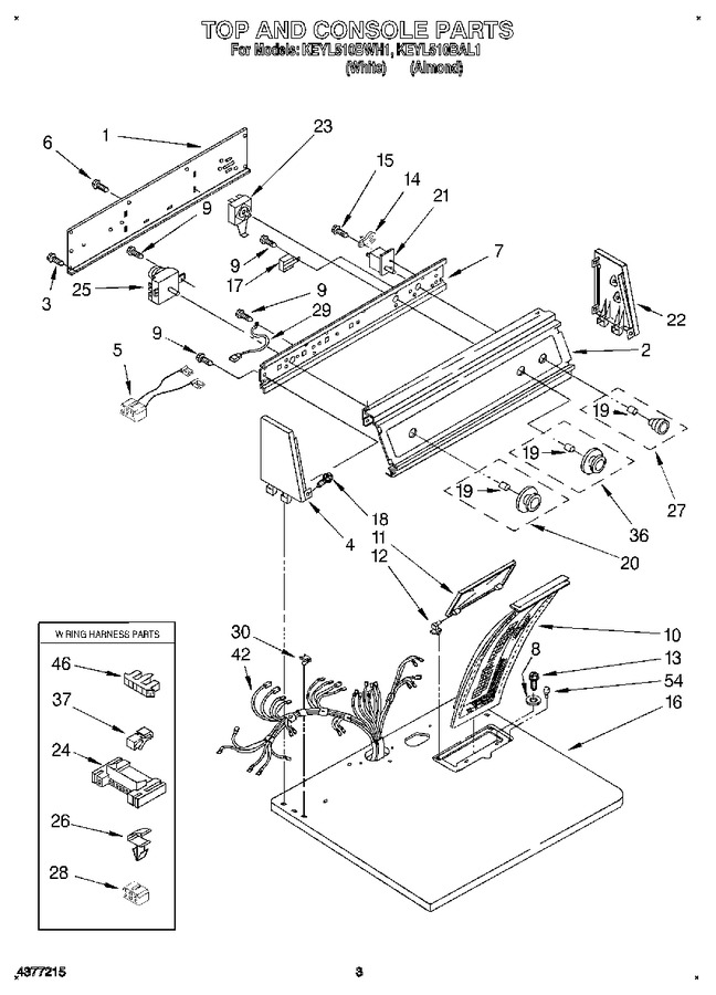 Diagram for KEYL510BWH1