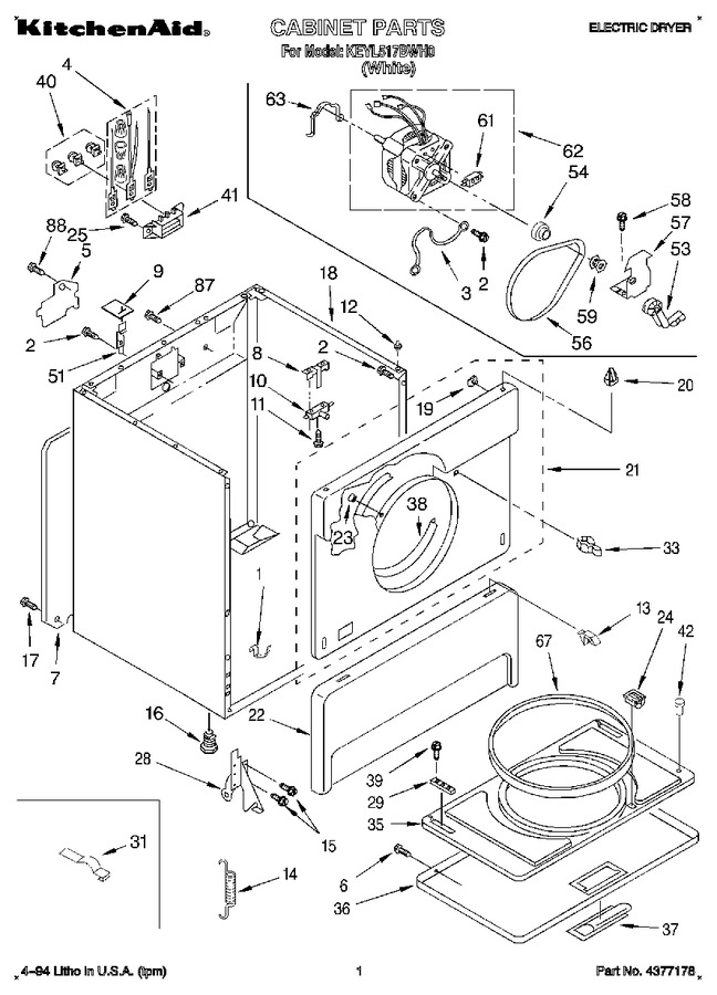 Diagram for KEYL517BWH0