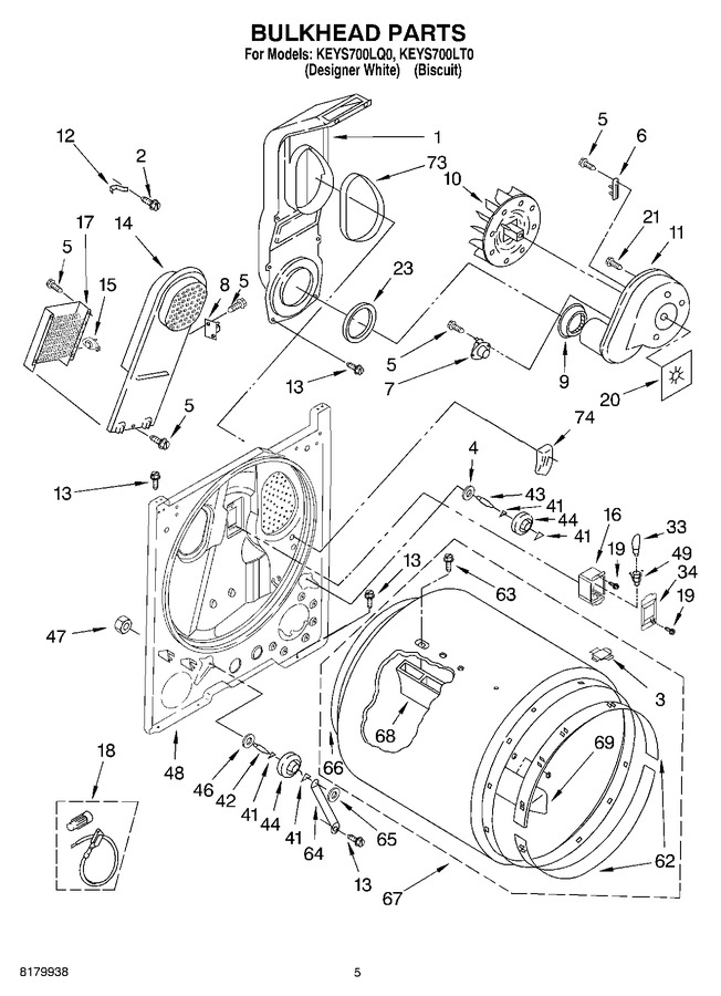 Diagram for KEYS700LQ0