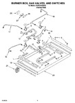 Diagram for 02 - Burner Box, Gas Valves, And Switches, Optional Parts