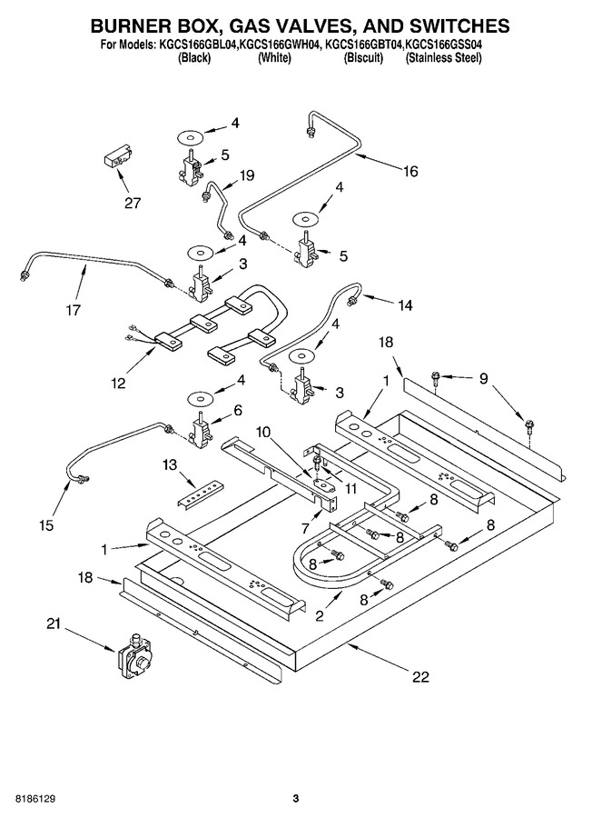 Diagram for KGCS166GBL04