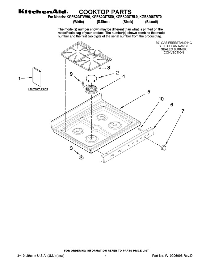 Diagram for KGRS205TWH0