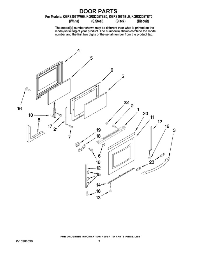 Diagram for KGRS205TBL0