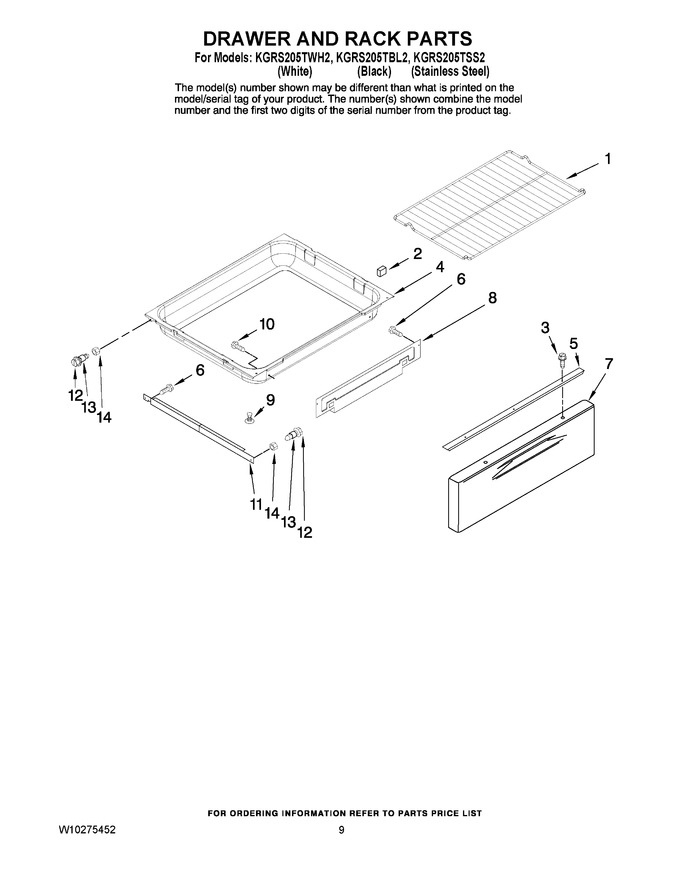 Diagram for KGRS205TWH2