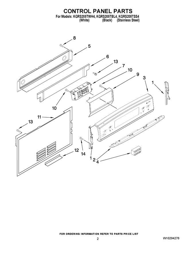 Diagram for KGRS205TBL4