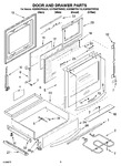 Diagram for 03 - Door And Drawer Parts